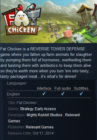 Fat Chicken Steam - Click Image to Close